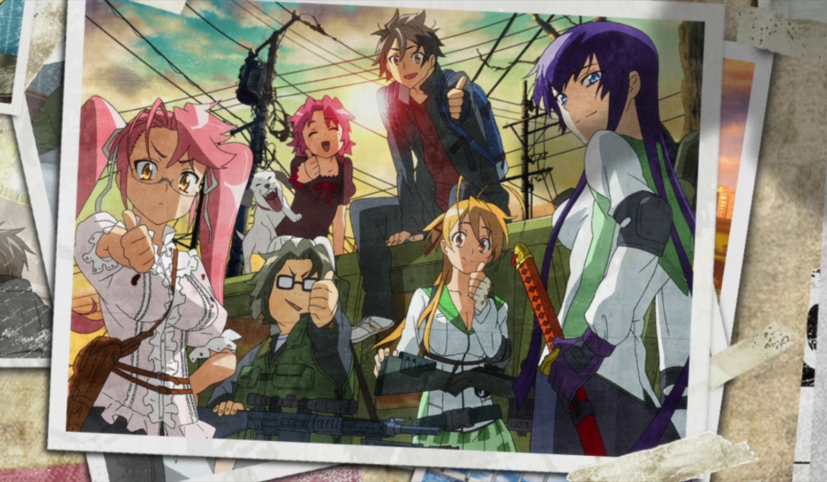 Anime Xác Chết Trường Học