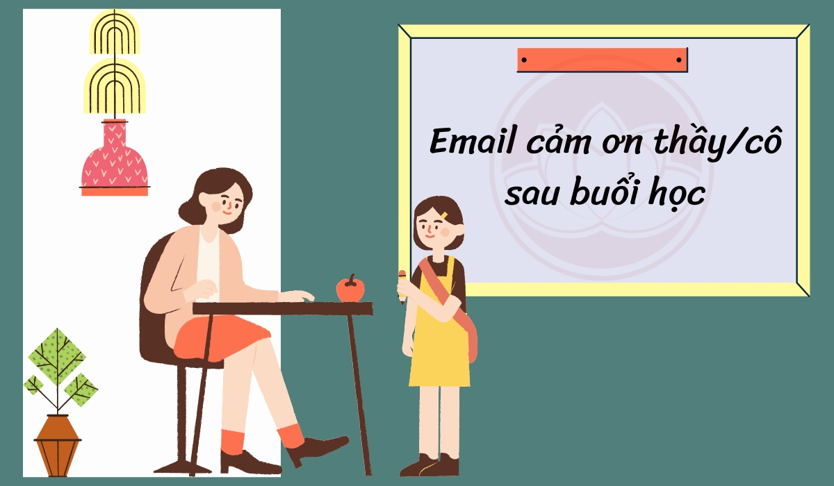 email cảm ơn thầy cô sau buổi học