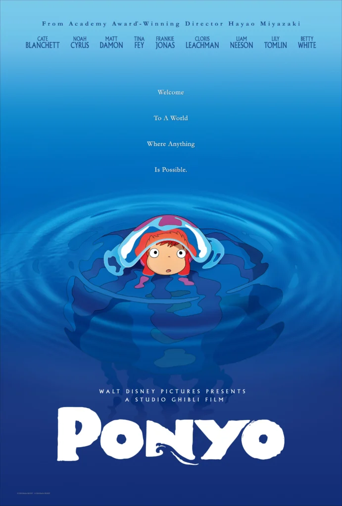 Ponyo – Cô bé người cá Ponyo (Nguồn: Sưu tầm)