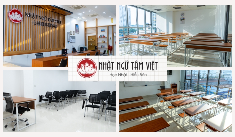Cơ sở vật chất tại Nhật Ngữ Tâm Việt