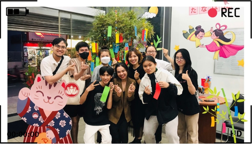 Vui lễ hội Tanabata tại Nhật Ngữ Tâm Việt