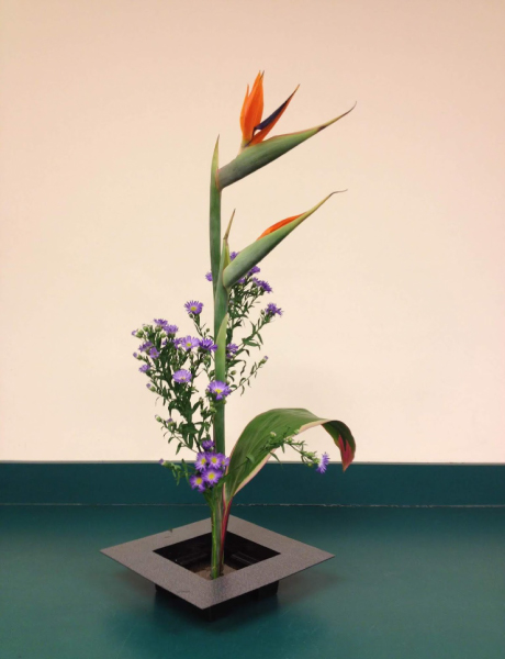 IKEBANA - NGHỆ THUẬT CẮM HOA NHẬT BẢN 2 Ikebana cắm theo kiểu Shoka
