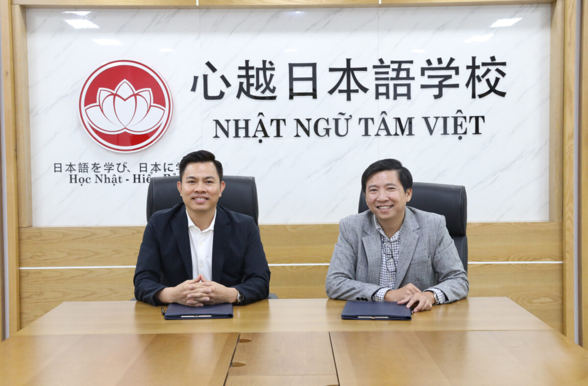 Lễ ký kết MOU giữa Nhật Ngữ Tâm Việt và Laperle Investment Consulting