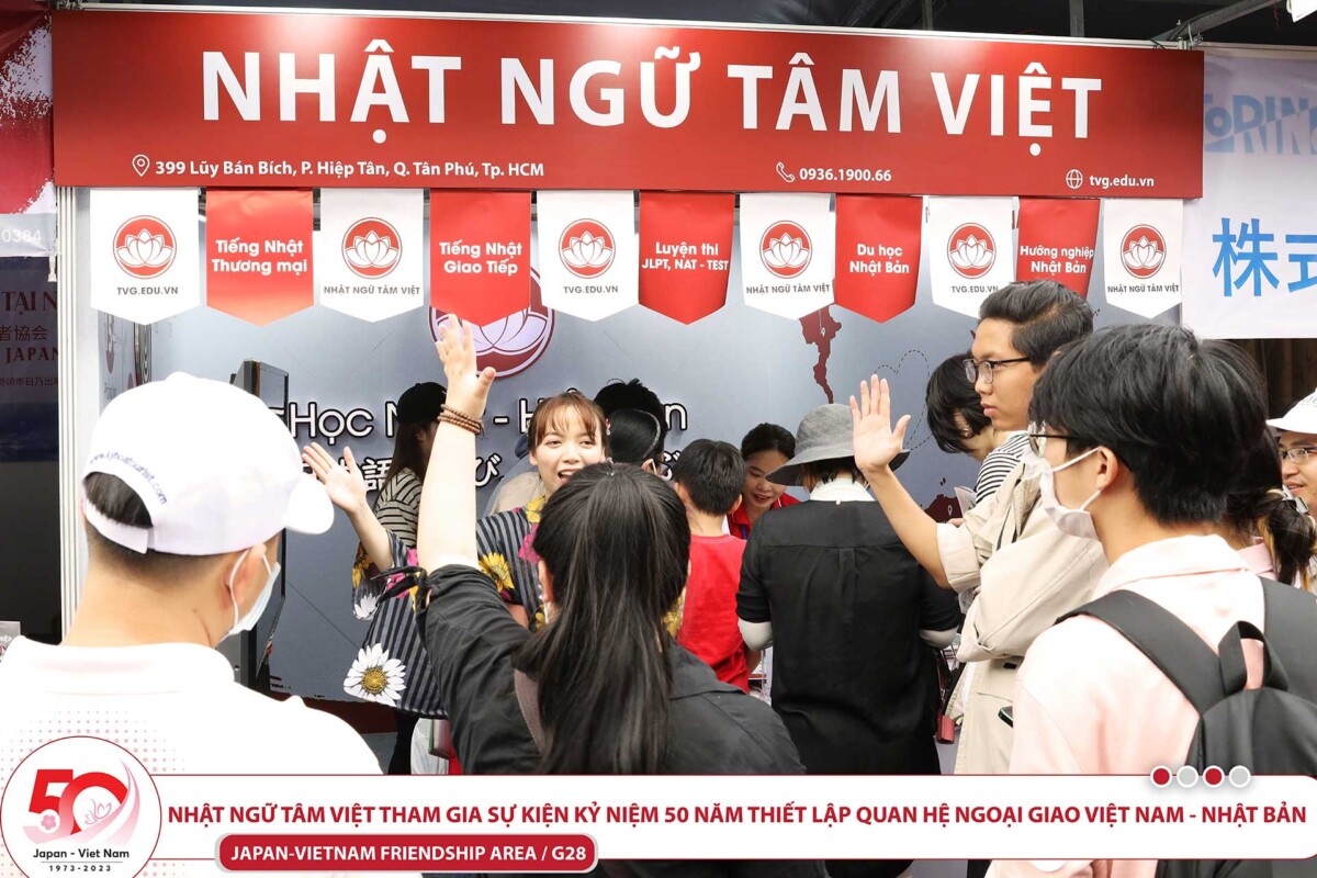 Học thử tiếng Nhật cùng Sensei tại Japan Vietnam Festival