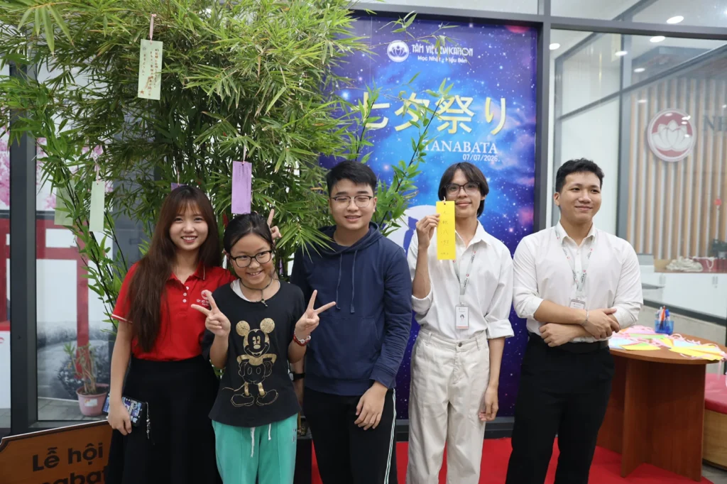 Tanabata tại Nhật Ngữ Tâm Việt: Viết điều ước, tìm hiểu văn hóa Nhật và lưu giữ kỷ niệm 3 456A4128 copy