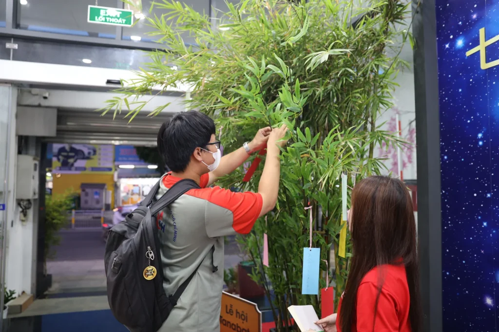 Tanabata tại Nhật Ngữ Tâm Việt: Viết điều ước, tìm hiểu văn hóa Nhật và lưu giữ kỷ niệm 5 456A4138 copy