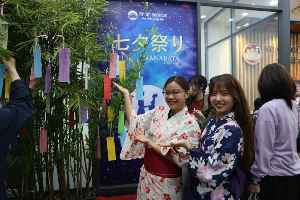 Tanabata tại Nhật Ngữ Tâm Việt: Viết điều ước, tìm hiểu văn hóa Nhật và lưu giữ kỷ niệm 46 456A4386 copy