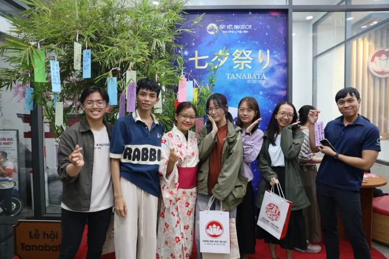 Lễ hội Tanabata 2026 tại Nhật Ngữ Tâm Việt