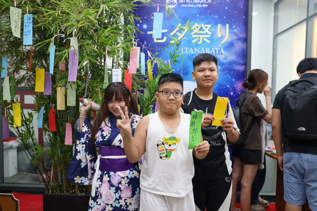 Tanabata tại Nhật Ngữ Tâm Việt: Viết điều ước, tìm hiểu văn hóa Nhật và lưu giữ kỷ niệm 53 456A4463 copy
