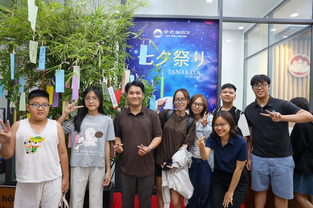 Tanabata tại Nhật Ngữ Tâm Việt: Viết điều ước, tìm hiểu văn hóa Nhật và lưu giữ kỷ niệm 59 456A4479 copy