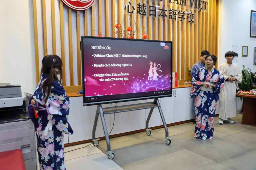 Tanabata tại Nhật Ngữ Tâm Việt: Viết điều ước, tìm hiểu văn hóa Nhật và lưu giữ kỷ niệm 65 456A4502 copy