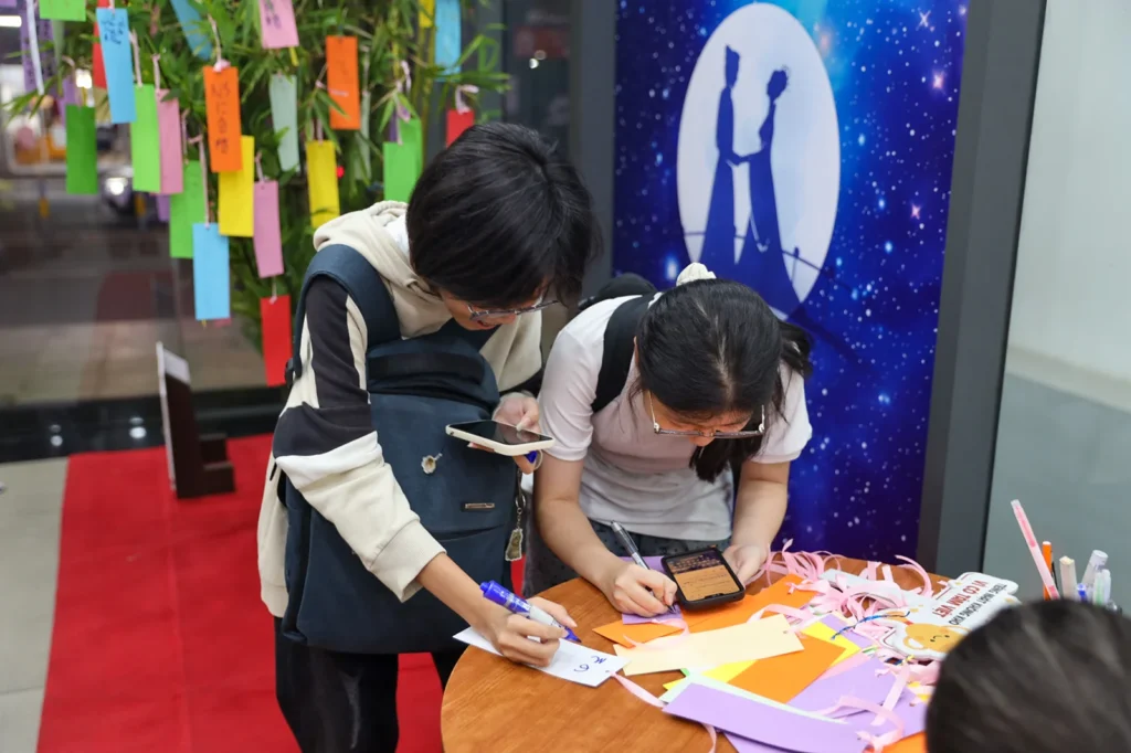 Tanabata tại Nhật Ngữ Tâm Việt: Viết điều ước, tìm hiểu văn hóa Nhật và lưu giữ kỷ niệm 78 456A4582 copy