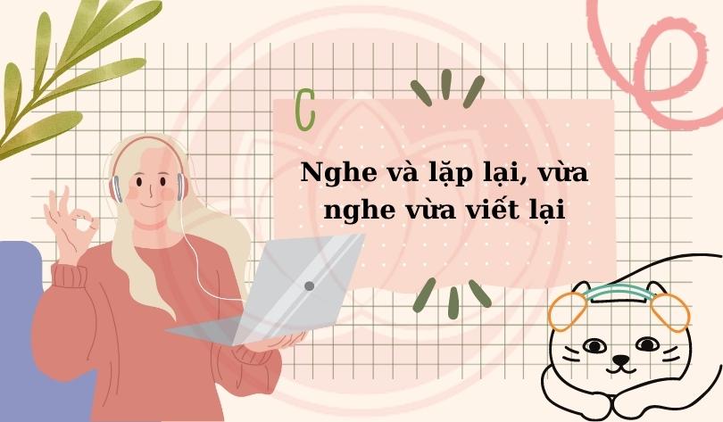 luyện tập nghe và lặp lại