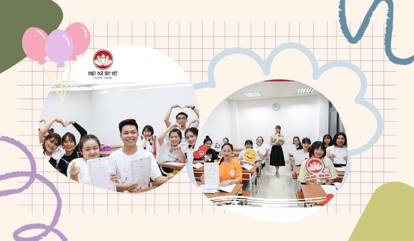 tương tác với học viên khác khi học ở trung tâm