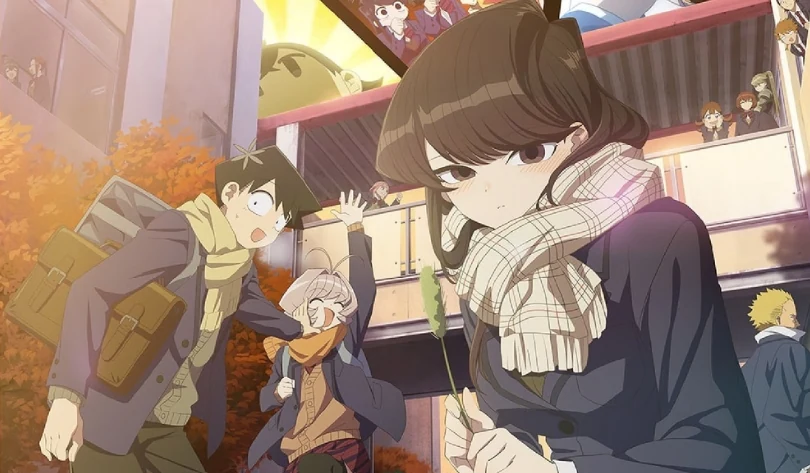 A-Z 31 bộ anime học đường hay, siêu cuốn, fan nhất định phải xem 18 Anime Komi – Nữ Thần Sợ Giao Tiếp (Nguồn: Sưu tầm)